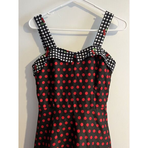 Halloween Rockabilly Dress Size S - Tulle Included - Pin-up Girl - Picture 2 of 12